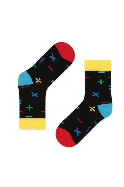 hogso Numerical Patterned 3-Pack Children's Socks