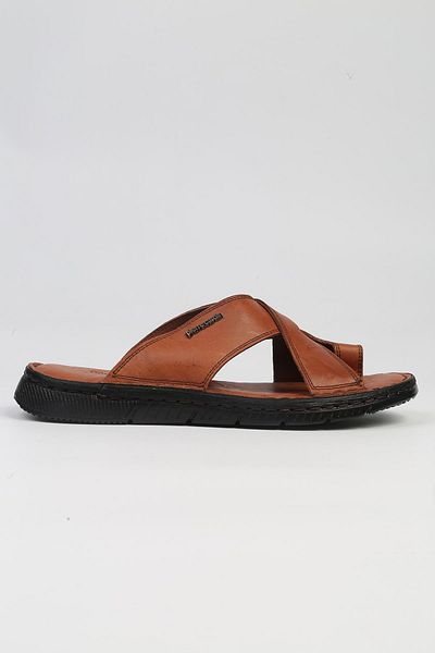 Pierre Cardin ® |   PC-7155 - 2115 Tan-Ανδρικές Παντόφλες