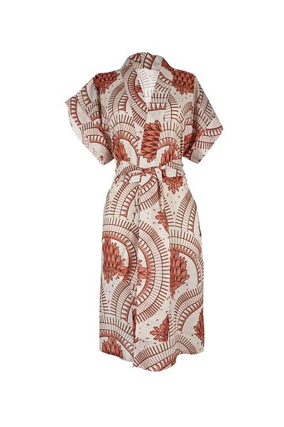 MANOTRES By The B Flesh Vest Kimono
