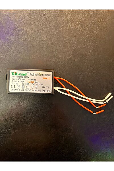 OKYANUSAYD 12 VOLT 120 WATT LED AVİZE TRAFOSU ELEKTRONİK TRANSFORMATÖR