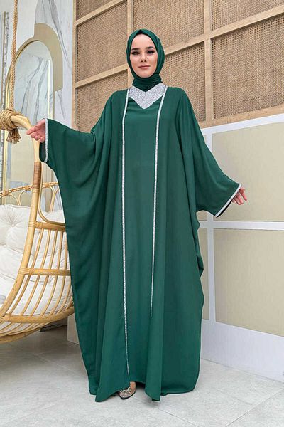 Bym Fashion 8496 Κόσμημα Σετ Μανδύα Σμαράγδι