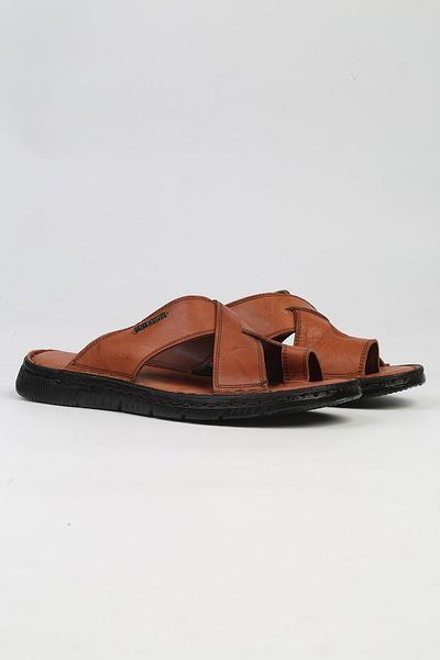 Pierre Cardin ® |   PC-7155 - 2115 Tan-Ανδρικές Παντόφλες