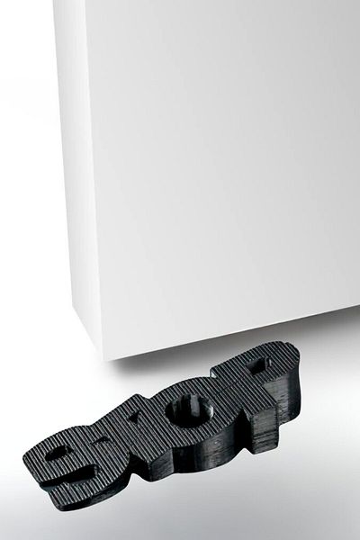 Evene Door Stopper Black Color Decorative Door Holder Stopper Model 4