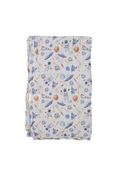 Tiffany Baby Printed Muslin Baby Blanket 100x110 Cm 79080