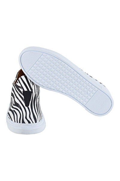NOOSY Black-And-White Women's Sneakers