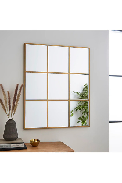 MKS Design Bizoteli Dilimli Konsol Aynası / Asimetrik Ayna / Konsol Aynası / Düzensiz Ayna / Dikdörtgen Ayna