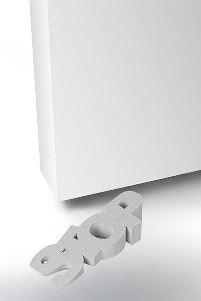 Evene Door Stopper White Color Decorative Door Holder Stopper Model 4