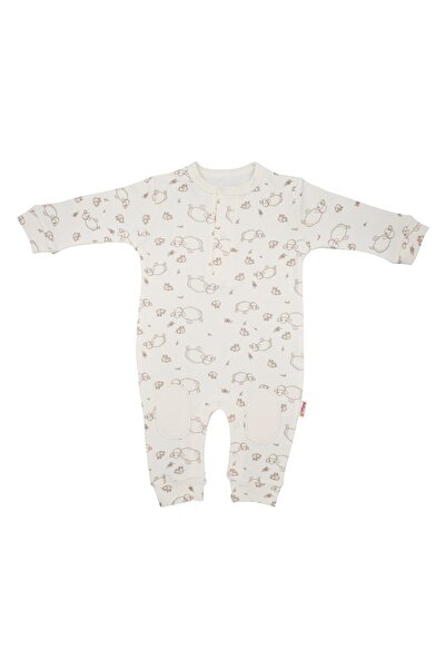 Tiffany Baby Lamb Organik Theme Bebek Tulumu 20004