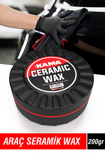 AUTOKAMA Auto Glosstech Ceramic Wax Seramik Etkili Wax Boya Koruma Carnauba Cila