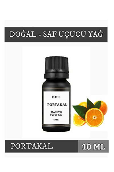 E.M.S AVM Portakal Saf Esansiyel Uçucu Yağ Buhurdanlık Yağı Difüzör Esansı Ar...