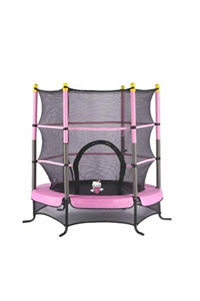 Clifton Fileli Korumalı Trambolin (140 cm / Pembe)