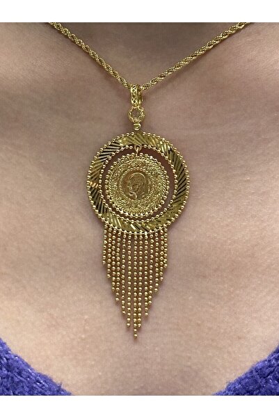 Hakan Güler Kuyumculuk Altın Baskı Çeyrek Kolye Ucu