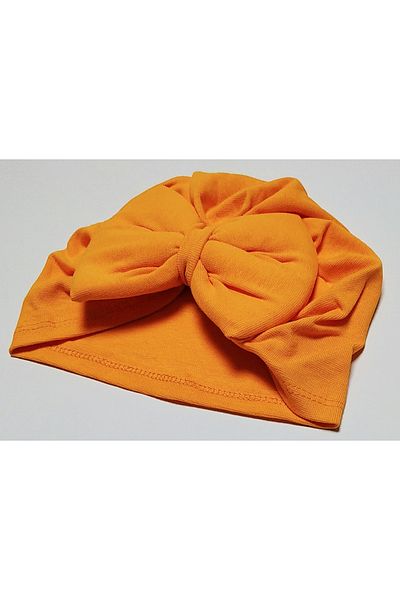 babymarkt Interlock Combed Cotton Ribbon Baby Girl Beret