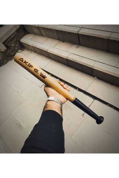 Aksaray Tasarım Atölyesi Beyzbol Sopası İsime Özel Kişiye özel Gürgen Ağaç Kırılmaz