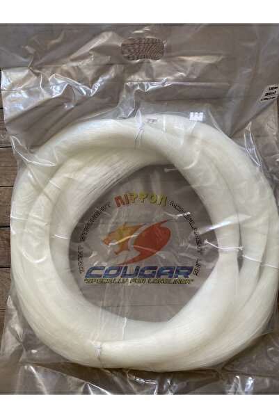 NIPPON Cougar Çile Misina Beyaz 1000 mt 0,90 mm