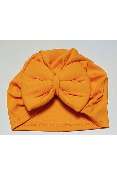 babymarkt Interlock Combed Cotton Ribbon Baby Girl Beret