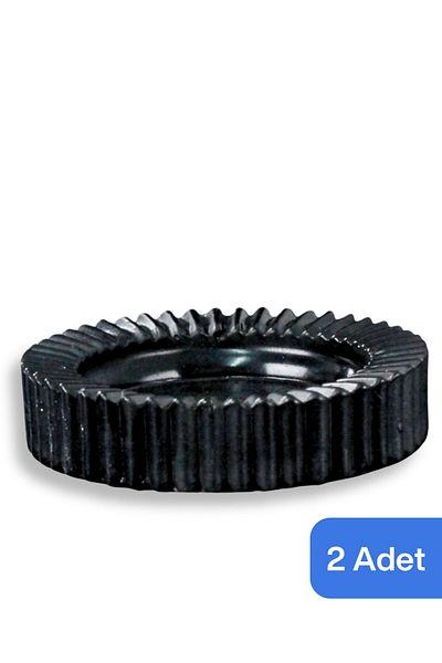 Evene Ashtray Black Ash Tray Decorative Ashtray 2 Pieces Model 5