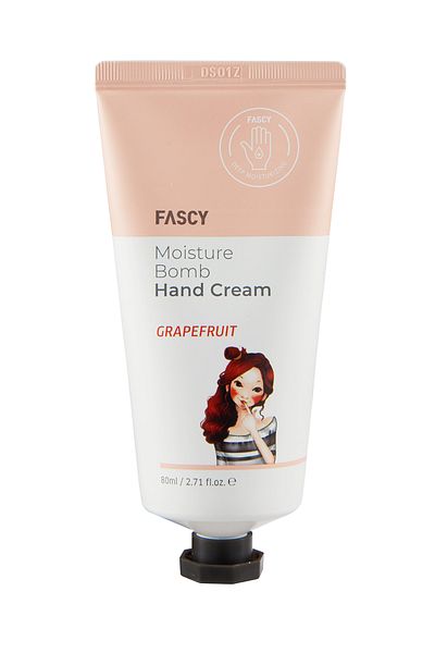FASCY Grapefruit Extract Hand Cream 80 ml – Moisture Bomb, Nourishing & Antioxidant Care