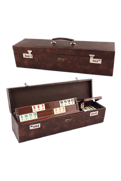 Star Elite Okey Set with Leather Bag
