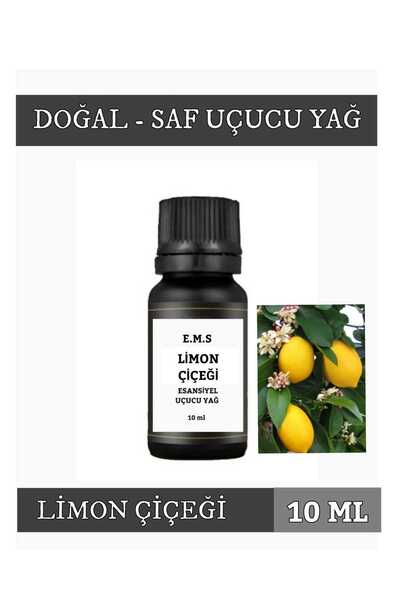 E.M.S AVM LİMON ÇİÇEĞİ Esansiyel Uçucu Yağ Buhurdanlık Yağı Difüzör Esansı Ar...
