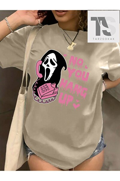 Tarzsokak Γυναικείο κοντομάνικο μπλουζάκι Coolane Ghost με στάμπα