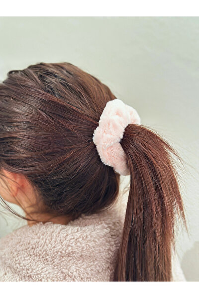 PREGIO Women's 2 Pieces Xl Large Size Plush Furry Elegant Winter Elastic Bagel Buckle