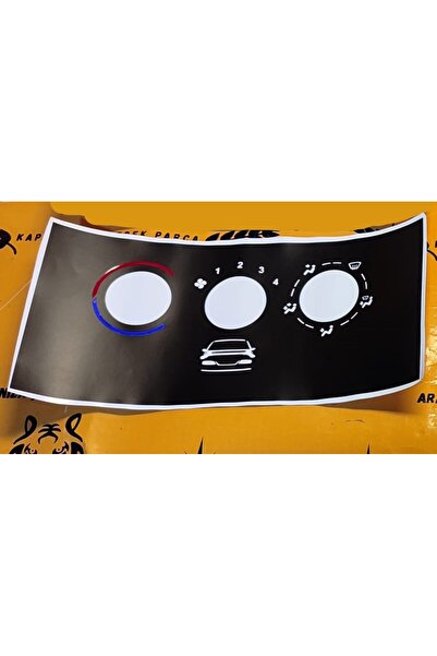 İthal Opel Vectra B Manuel Kalorifer Tuş Takımı Etiketi