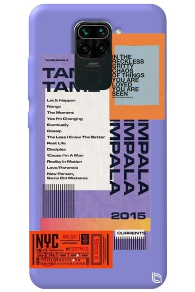 WANNA PROTECT حافظة هاتف من السيليكون لهاتف Xiaomi Redmi Note 9 Lilac Premium...