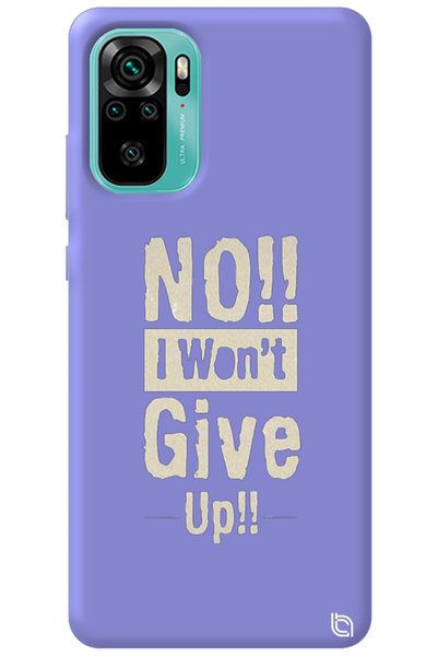 WANNA PROTECT Xiaomi Redmi Note 10 Lilac Premium Velvet Inside I Won'T Mind P...