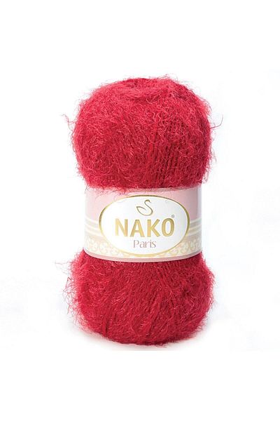 NAKO 3641 Μοντέλο Karmen Red - 5 τεμάχια Paris Hand Knitting Yarn