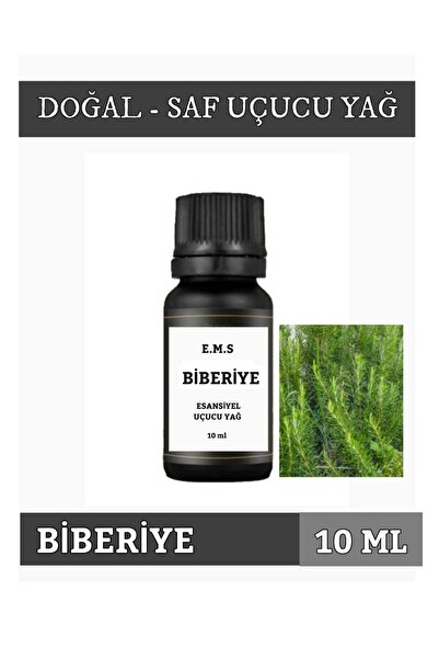 E.M.S AVM Biberiye Esansiyel Uçucu Yağ Buhurdanlık Yağı Difüzör Esansı Biberi...