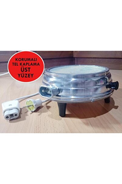 Genel Markalar Korumalı Üst Yüzey Yeni Model Elektrikli Taş Ocak 22cm 1500w Arıza Yapmaz-Sağlıklı Pişiren Ateştuğla