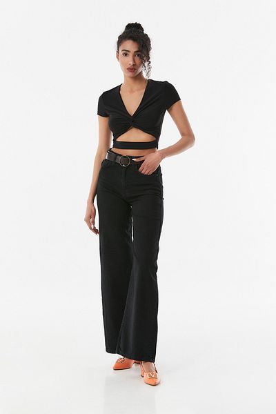 Fulla Moda Palazzo Jean s vysokým pásom