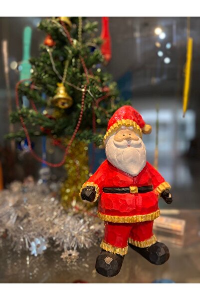 Bat Art House Noel Baba Heykel Biblo Obje Yolbaşı Yeni Yıl Dekorasyon Ev Ofis