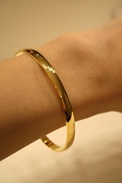 Yenigün Kuyumculuk 14 Ayar Altın Kadın Düz Bilezik