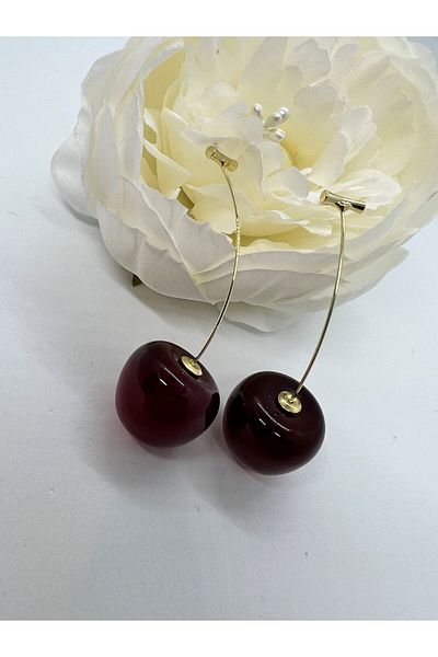 MFM STORE Cherry Model Gift Earrings