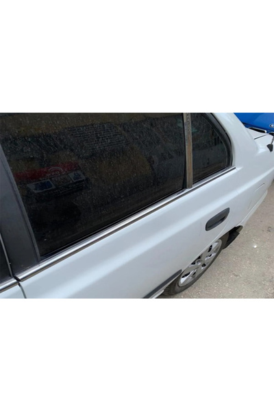 Kml34tuning55 Hyundai Accent Milenyum ( 2000-2005 ) 4 Parça Cam Çıtası Krom Paslanmaz Çelik