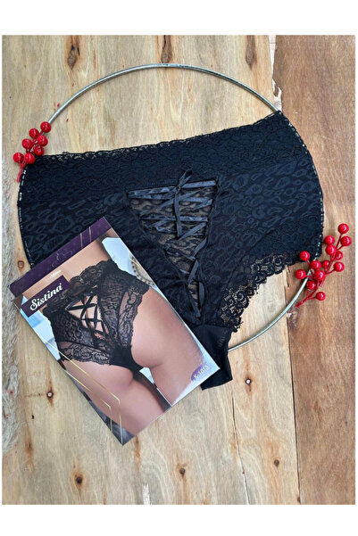 EA STORE Desenli Yüksek Bel String külot