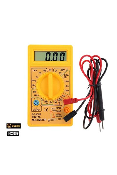 Genel Markalar ÖLÇÜ ALETİ DİJİTAL BUZZERLI TENON DT-830D