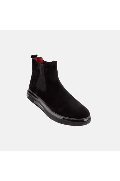 MARCOMEN 152-18336 Μαύρες Suede Ανδρικές Μπότες
