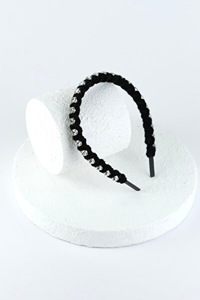 Hayals Водни пътеки с тънки кристални камъни и кадифена лента за коса