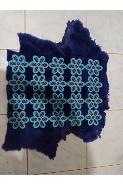 hoaryage Натуральна шкіра з вишитим квітковим мотивом