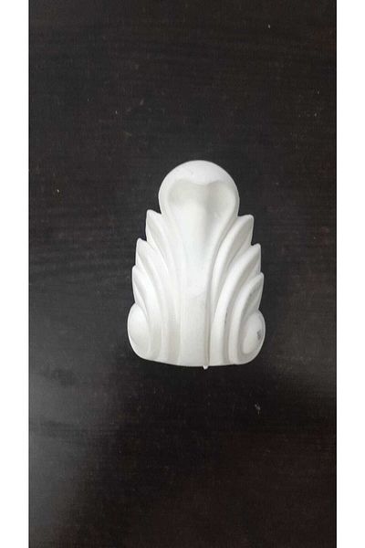 DERYA DESİNG ART Paintable Flexible Sconce No:142 Wood, Furniture Renovation 9x5,5cm