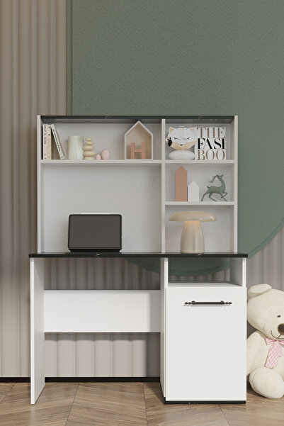 MOBETTO Still Çalışma Masası - Siyah&beyaz