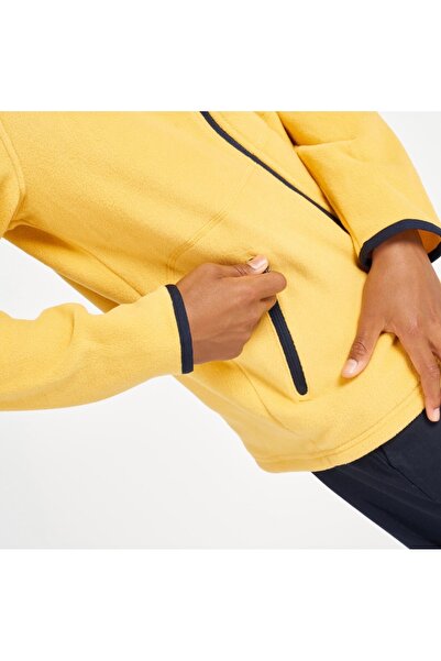 Decathlon Yellow Colored Children's Fleece - Sailboat That Holds Warm, Sailing 100