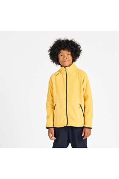 Decathlon Yellow Colored Children's Fleece - Sailboat That Holds Warm, Sailing 100