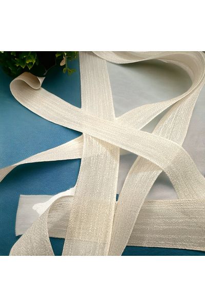 BukiroAtelier Linen Ribbon 5 Meters 2 cm Bow Ribbon