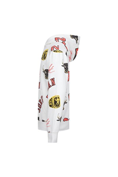 Nike Jordan Mj Essentıals Ft Aop Po Kap.Sweat Çocuk Sweatshirt