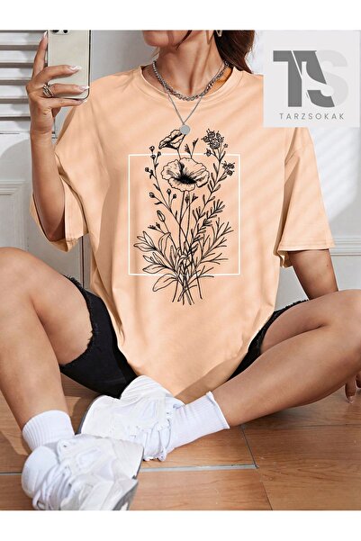 Tarzsokak Μπλουζάκι με λουλουδάτο σχέδιο