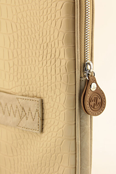 HNB Θήκη για φορητό υπολογιστή Mink Crocodile Macbook Air Pro 13 & 14 ιντσών (ΜΙΚΡΗ ΤΣΑΝΤΑ ΜΕ ΔΩΡΟ)